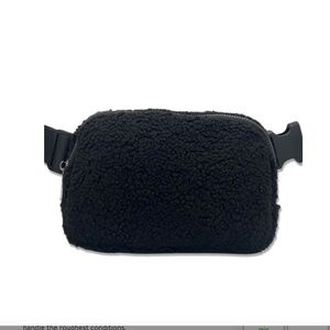 Sherpa Fleece Belt Bag & Fanny Pack